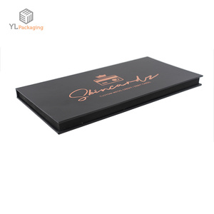 Scatola regalo magnetica personalizzata all'ingrosso in cartone rigido nero con inserto per <span class=keywords><strong>carte</strong></span> VIP aziendali - Product Image 2