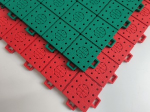 OEM Waterproof Interlocking Outdoor <strong>3x3</strong> Basketball Court Flooring <strong>Tiles</strong> Multi-Purpose Modular Sport Floor Anti-Slip for Backyard - Product Image 1