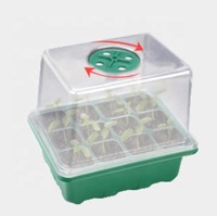 Kit de plateau de démarrage pour graines de 120 cellules, 10 pièces, boîte de Germination pour plantes, plateaux de croissance avec dôme d'humidité et Base pour serre