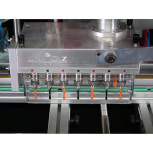 เครื่องเจาะอัตโนมัติ UNIHOLZ Mini C5 พร้อมแกนหมุน 11 แกน สำหรับเจาะบานพับและเจาะแบบเส้นตรง ระยะห่าง 32 มม. สำหรับฐานลิ้นชัก ผลิตในอิตาลี - Product Image 3