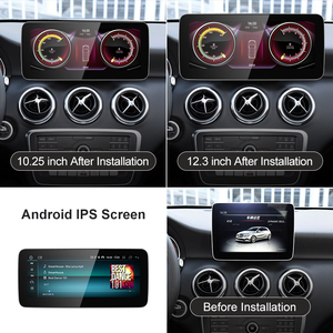 Lecteur multimédia automobile CNSTWE Qualcomm 665 10,25 pouces Android 14, compatible avec Mercedes-Benz Classe A W176, lecture sans fil. - Product Image 3