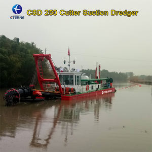 河川浚渫機 金採掘船 河川・湖沼浚渫 カッター吸引式浚渫船 - Product Image 5