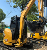 Mini-excavatrice compacte hydraulique sur chenilles CAT303.5E avec certification EPA CE, livraison gratuite aux États-Unis, pour travaux agricoles et utilitaire