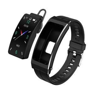 K13s 2 en 1 para auriculares <span class=keywords><strong>Bluetooth</strong></span> y <span class=keywords><strong>pulsera</strong></span> <span class=keywords><strong>inteligente</strong></span> <span class=keywords><strong>con</strong></span> asistente de voz AI GPS seguimiento Control táctil ranura Sim para IOS y Android - Product Image 3