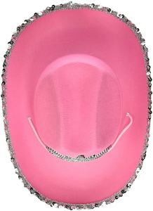 Cappello rosa Led illuminano cappelli da Cowboy Neon Party bombs Rave Festival <span class=keywords><strong>Promo</strong></span> cappelli con corona - Product Image 5