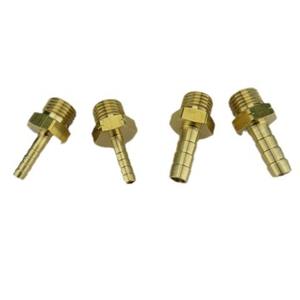 American-Style Oxygen <b>Torch</b> Adapter for Jewelry <b>Welding</b> Brass Material with UNF9/16 Thread to 4mm/8mm Pagoda Connector - Product Image 1