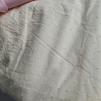 100% coton biologique tissu Plumetis tissé sergé Style à la mode imprimé motif robes mariages-mètre taille les deux filles garçons
