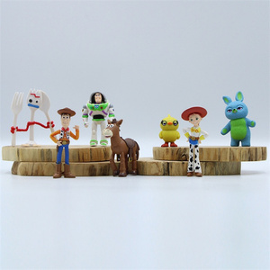 HY Vendita Calda Set di 7 Action Figure di <span class=keywords><strong>Toy</strong></span> <span class=keywords><strong>Story</strong></span> <span class=keywords><strong>4</strong></span>: Buzz Lightyear, Tracy, Woody, Alieni, Jessie, Drago, Forky - Product Image 2