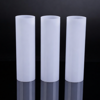 Tube diffuseur de lumière LED blanc laiteux, résistant aux chocs, résistant aux hautes températures, indéformable, pour lampes de table, appliques murales, 25mm