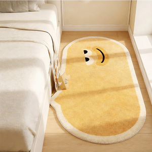 Tapis de chambre d'enfant en couleur de dessin animé en gros, tapis antidérapant pour le côté du lit, couverture de lit, tapis de zone pour la chambre à coucher, le balcon, la <span class=keywords><strong>baie</strong></span> vitrée - Product Image 3