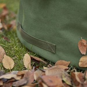 Sacs en toile pour déchets de jardin, réutilisables et pliables, conteneur pour feuilles de pelouse, 33 gallons, Super Sack avec poignées, fabriqués en usine BSCI. - Product Image 2