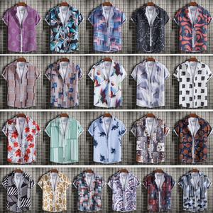 <span class=keywords><strong>Camicia</strong></span> hawaiana a <span class=keywords><strong>maniche</strong></span> <span class=keywords><strong>corte</strong></span> da <span class=keywords><strong>uomo</strong></span>, <span class=keywords><strong>camicia</strong></span> casual stampata da spiaggia, <span class=keywords><strong>camicia</strong></span> Aloha estiva da <span class=keywords><strong>uomo</strong></span> - Product Image 2