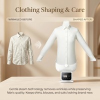 Défroisseur Vapeur Intelligent Portable Électrique pour Vêtements, Machine à Repasser et Sécher, Idéal Maison et Voyage, Entretien des Vêtements, Livraison Directe