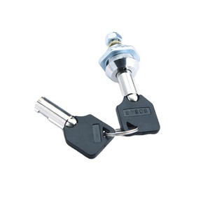 Cerraduras De Leva Para Cajón 20 Mm - Pack De 5 Unidades Con 2 Llaves Cada Una, Acero Inoxidable, Fácil Instalación