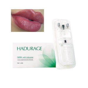 HADURAGE Gel de comblement anti-âge et anti-rides pour les lèvres avec 24 mg de HA, 1 ml, <span class=keywords><strong>prix</strong></span> usine OEM pour le visage et les yeux, certifié ISO - Product Image 1
