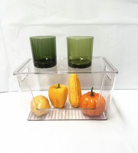 Clear Stackable Storage <b>Bins</b> with Lids <b>Large</b> Plastic Containers with Handle for Pantry Organizer <b>Bins</b> - Product Image 3