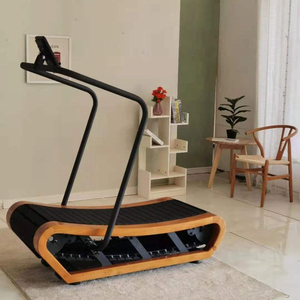 Tapis de course manuel incurvé non motorisé, machine de course autopropulsée sans moteur, équipement de fitness pour la salle de sport et la maison - Product Image 2