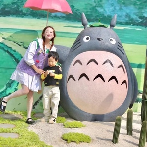 Cartone animato <span class=keywords><strong>Totoro</strong></span> statua in resina scultura in fibra <span class=keywords><strong>di</strong></span> vetro modello artistico mascotte dal '<span class=keywords><strong>mio</strong></span> <span class=keywords><strong>vicino</strong></span> <span class=keywords><strong>Totoro</strong></span>' per la decorazione della <span class=keywords><strong>casa</strong></span> - Product Image 1
