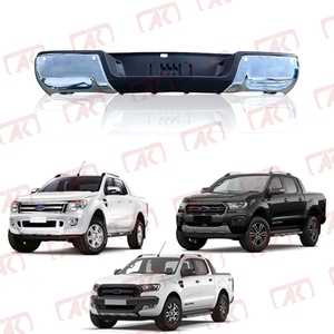 Parachoques trasero cromado negro de repuesto para accesorios de coche para Ranger T6 T7 <span class=keywords><strong>T8</strong></span> 2012-2020 con orificio PCD - Product Image 2