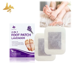 フットパッドオーガニックラベンダーハーブデトックスパッチフットケア医療用品 - Product Image 4