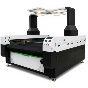 เครื่องตัดเลเซอร์ CO2 ความเร็วสูง 100W พร้อมกล้อง CCD สำหรับผ้าชุดกีฬา - Product Image 1