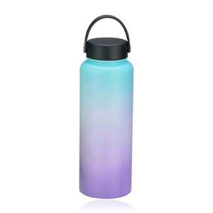 Bottiglia per sport acquatici con <span class=keywords><strong>bocca</strong></span> larga termicamente isolata da 1,2 <span class=keywords><strong>L</strong></span> per uso alimentare con logo personalizzato - Product Image 2