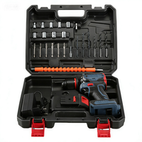 Perceuse-visseuse sans fil personnalisable 800W 21V, ensemble de tournevis électrique portable avec batterie 21V et fonctions réglables