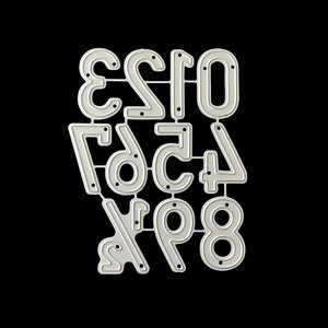 Matrices de découpe personnalisées en métal pour scrapbooking, pour la création de cartes, le gaufrage et le scrapbooking DIY - Product Image 1