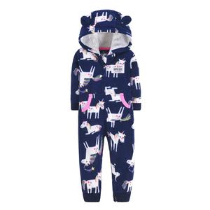 <span class=keywords><strong>Pyjama</strong></span> à rayures pour bébés, vêtement de nuit épais, combinaison en molleton, bon marché, hiver, pour nourrissons garçons et filles, - Product Image 3