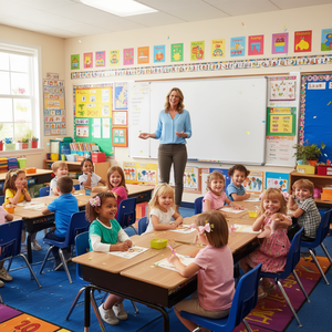 Camiseta de manga larga con estampado de perro para estudiantes, 101 días de preescolar, celebración del 100.º día - Product Image 3