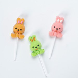 Fabricant de confiseries, sucettes en forme de chien berger, halal, véganes, personnalisées, adorables, en forme d'animal, bonbons en coton doux pour enfants - Product Image 5