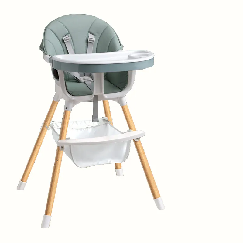 2022 siège de chaise haute pliant multifonctionnel alimentation chaise haute réglable pour bébé enfant chaise de salle à manger multifonctionnel