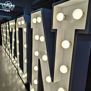 Lettere Luminose Portatili Bianco Caldo con <span class=keywords><strong>Design</strong></span> Smontabile per Sfondi di Palcoscenici per Matrimoni ed Eventi e Noleggio - Product Image 6