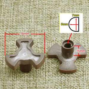 Support de remplacement pour four à micro-ondes Galanz, axe tournant de 15 mm de diamètre, en plastique - Product Image 1