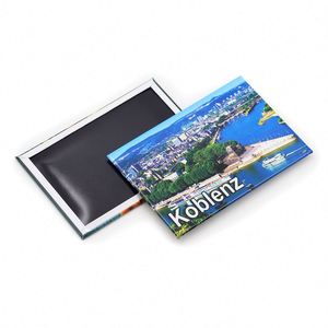 Imanes de nevera con fotos de paisajes de Alemania, imanes de nevera impresos en hojalata, diseño personalizado, adhesivo magnético para decoración del hogar - Product Image 1