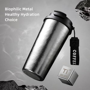 Mug isotherme de luxe en titane pur 500 ml, Ventilateur de cou USB pliable 6 heures 3000 mAh, Parapluie anti-UV pliable 5 sections, Essentiels de voyage - Product Image 4