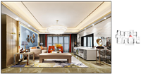 Service Professionnel de Solutions de Design Graphique Intérieur par Designer, Rendu 3D et Plans Complets pour Appartement, Hôtel, Villa