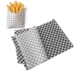 Papier de cuisson en gros personnalisé, simple face, 40 g/m², anti-graisse, simple face, enduit de silicone, pour l'emballage alimentaire - Product Image 1