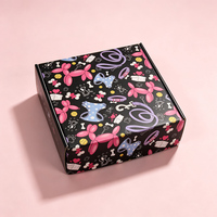 Caja de Envío de Cartón Corrugado Rosa Personalizada de Alta Gama con Forro de Esponja para Embalaje de Comercio Electrónico, Venta Minorista, Regalos y Velas