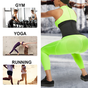 HEXIN Logo personnalisé Femmes Gym Workout Compression Back Support Waist Trimmer Belt Néoprène Waist Trainer Shaper Fajas - Product Image 4
