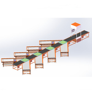 Wheel Parcel Sorter Conveyors für die effiziente Pakets ortierung 2024 neue Sortiermaschine für die logistische Industrie - Product Image 1