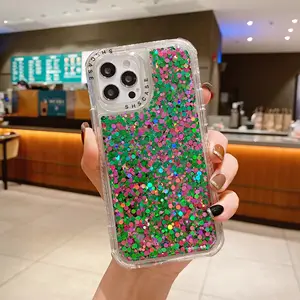 Honatop SHSCASE 3 In 1 Luxury Bling Bling Glitter Phone Case For iPhone 13 12 11 Pro Max Xs Xr Xs Max 7 8 Plus