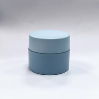 Pot en plastique cosmétique pour emballage de crème pour le corps pot de crème pot de petg avec cuillère