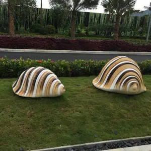 Big Conch Sculpture Sea Snail Statue Whelk Decoration For Beach Park