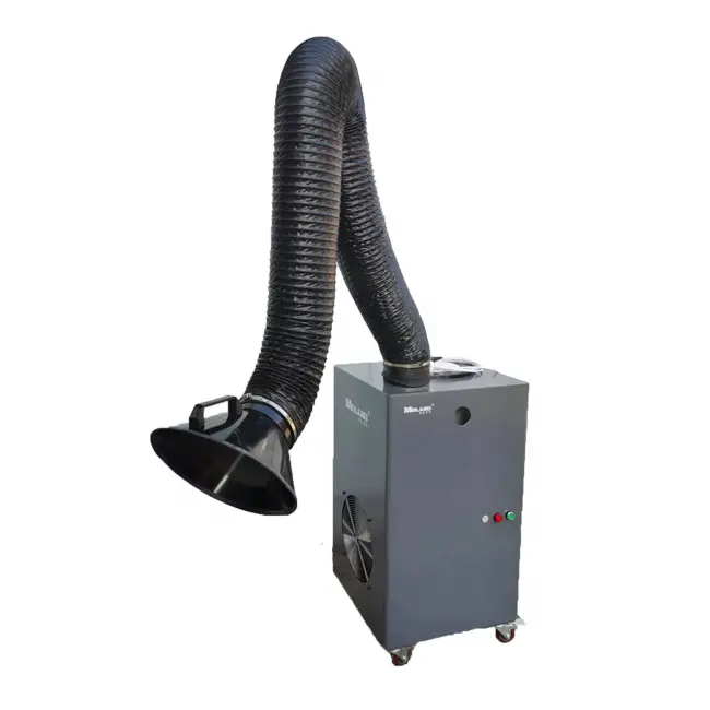 ポータブルエアフィルター溶接ヒューム抽出器セルフクリーニング集塵機