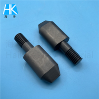 High Hardness Si3N4 Silicon Nitride Ceramic Welding Pin Threaded Location Stud Bolt for Automotive Assembly Line