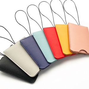 Cheap Solid Color Travel Card Holder Luggage <b>Name</b> Brand Waterproof Anti-Theft PU Luggage <b>Tag</b> - Product Image 3