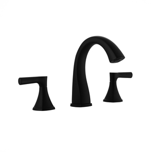 Robinet de lavabo à 3 trous en acier inoxydable nickel brossé, mitigeur eau chaude et froide à double poignée, pour salle de bain et toilettes, directement de l'usine - Product Image 1