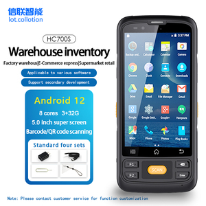Hc700s công nghiệp PDA với máy quét mã vạch Đầu đọc dấu vân tay Android 12 5 inch màn hình NFC RFID IP65-in KHO 3G + 32G - Product Image 3