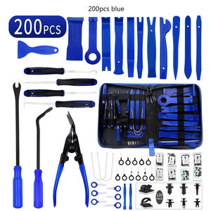 Kit de Herramientas para Desmontar el Estéreo del Automóvil Kangalu, 112/200/238 Piezas, Estuche Blando de Material PP/POM para el Interior, Molduras de Audio, Panel de Puerta, Tablero - Product Image 6